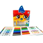 Фломастеры 24 цвета Super Washable, Marco