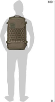 Рюкзак 5.11 Tactical тактический 5.11 AMP12 Backpack 56392 [186] RANGER GREEN 25 л (2000980445219) - изображение 3