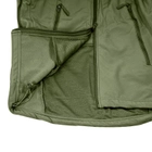 Тактическая куртка Soft Shell Lesko A001 Green M форменная одежда (K/OPT2-4255-27073) - зображення 5