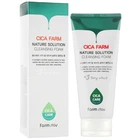 Пінка для вмивання з екстрактом азіатської центели Farmstay Cica Farm Nature Solution Cleansing Foam 180 мл (8809480773228)