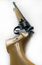 Револьверная винтовка под патрон Флобера Safari SPORT cal. 4 мм ствол 43 см, буковый приклад и цевьё - изображение 3