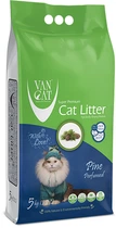 Наповнювач для котячого туалету Van Cat Super Premium Quality Pine Бентонітовий грудкуючий 5 кг (8699245857368/8699245856286)A