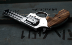 Револьвер Ekol Viper 4.5″ Chrome/Бук - зображення 4