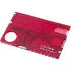 Нож Victorinox SwissCard NailCare Transparent Red (0.7240.T) - изображение 5