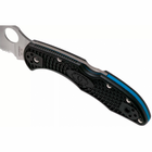 Нож Spyderco Delica 4 Lightweight Thin Blue Line (C11FPSBKBL) - изображение 5