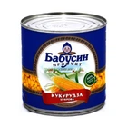 Кукурудза цукрова Бабусин продукт ж/б 340 гр (4820049140118)