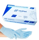Нітрилові рукавички MedPlast L (8-9) - зображення 1