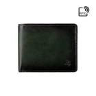 Зелёный мужской портмоне из телячьей кожи Visconti AT60 GREEN Arthur c RFID