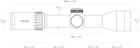 Приціл оптичний Hawke Vantage 30 WA 1.5-6х44 сітка L4A Dot з підсвічуванням (39860279) - зображення 3