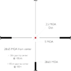 Приціл оптичний Hawke Vantage 30 WA 2.5-10х50 сітка L4A Dot з підсвіткою, 30 мм (39860112) - зображення 3