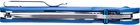 Ніж Olight Oknife Drever ручка G10, сталь N690 Синій (23703394) - зображення 4