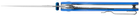 Ніж Olight Oknife Drever ручка G10, сталь N690 Синій (23703394) - зображення 5