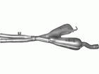 Резонатор BMW 5 Е39 520i/525i/530i 00-03 (03.36) Polmostrow алюминизированный