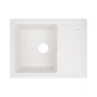 Кухонна мийка Lidz 620x435 / 200 WHI-01 (LIDZWHI01620435200)