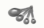 Набір мірних ложок Економ 4 шт One Chef NK-222009
