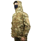 Тактична куртка Lesko A001 Camouflage CP XL Soft Shell tactical чоловіча - зображення 3