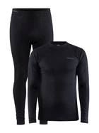 Мужской комплект термобелья CRAFT Core Warm Baselayer Set Black 1909709-999000 L