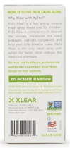 Солевой Натуральный назальный спрей Xlear Детский с ксилитом 22 мл (700596100039) - изображение 5