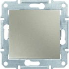 1-клавишный выключатель Schneider Electric Sedna Титановый (SDN0500168)