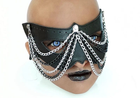 Екстравагантна маска з ланцюгами Scappa (22385000000000000) - зображення 7