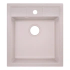 Мойка для кухни LIDZ гранитная COL-06 455x513мм прямоугольная врезная без сифона бежевая LIDZCOL06460515200