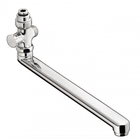 Излив для смесителя плоский HANSGROHE Metropol E 30см металл хром 14495000