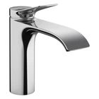 Cмеситель для умывальника одновентильный HANSGROHE Vivenis хром латунь с донным клапаном 75020000