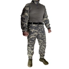 Тактичний костюм Lesko A751 Camouflage UCP XXL (38 р.) камуфляжний мілітарі Tactical для силових структур (K/OPT2_4250-12388) - зображення 2