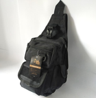 Тактична сумка - рюкзак для прихованого носіння зброї. Silver Knight 184 чорний - зображення 4