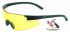 Очки тактические, защитные открытые Global Vision Weaver желтые - изображение 4