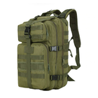 Тактический многофункциональный рюкзак AOKALI Outdoor A10 35L Green штурмовой военная сумка (F_5356-16907) - изображение 1