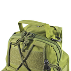 Тактичний рюкзак на одне плече AOKALI Outdoor B14 Green армійський (F_6802-24432) - зображення 4