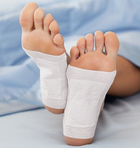 Пластырь для ног Kiyome Kinoki для вывода токсинов и очищения организма 10 шт/упаковка Белый - изображение 3