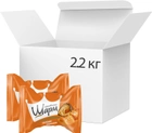 Упаковка конфет АВК Королевский шарм с начинкой Соленая Карамель 2.2 кг (4823105802050) - изображение 1