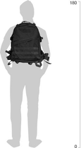 Рюкзак ML-Tactic средний Black (B7015BK) - изображение 3
