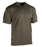 Тактическая потоотводящая футболка Mil-tec Coolmax цвет олива размер размер S (11081001_S) - изображение 1