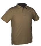 Тактическая потоотводящая футболка-поло Mil-tec цвет олива размер XL (10961001_XL) - изображение 1