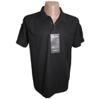 Тактическая потоотводящая футболка-поло Mil-tec цвет черный размер 3XL (10961002_3XL) - изображение 3