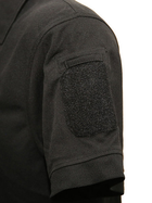 Тактическая потоотводящая футболка-поло Mil-tec цвет черный размер 3XL (10961002_3XL) - изображение 4