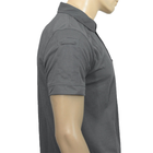 Тактическая потоотводящая футболка-поло Mil-tec Coolmax серая размер M (10961008_M) - изображение 3