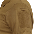 Тактична потовідвідна футболка-поло Mil-tec Coolmax койот розмір XL (10961019_XL) - зображення 6