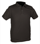 Тактическая потоотводящая футболка-поло Mil-tec цвет черный размер 2XL (10961002_2XL) - изображение 1