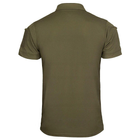 Тактическая потоотводящая футболка-поло Mil-tec цвет олива размер 2XL (10961001_2XL) - изображение 3
