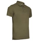 Тактична потовідвідна футболка-поло Mil-tec колір олива розмір 3XL (10961001_3XL) - зображення 5