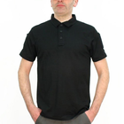 Тактическая потоотводящая футболка-поло Mil-tec цвет черный размер XL (10961002_XL) - изображение 6
