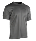 Тактическая потоотводящая футболка Mil-tec Coolmax цвет серый размер S (11081008_S) - изображение 1