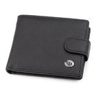 Мужской кошелек ST Leather 18316 (ST114) кожаный Черный