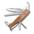 Нож Victorinox Ranger Wood 55,130мм, орех, коробка (0.9561.63) - зображення 1