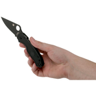 Нож Spyderco Para 3 Black Blade FRN (C223PBBK) - зображення 8