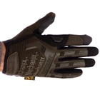 Плотные тактические перчатки MECHANIX на липучке Для рыбалки для охоты Оливковый АН-5629 размер L - изображение 3